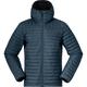 Bergans Herren Lava Light Down Hoodie Jacke (Größe S, blau)