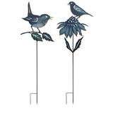 Winston Porter Filadelfo 2 Pieces Garden Stake Set Metal | 50.25 H x 0.75 W x 16.5 D in | Wayfair CB6F8B7E8EDE4DAF8C6237B9B87F43B1