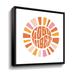 Trinx Good Vibes by - Textual Art on Canvas in Orange | 14 H x 14 W x 2 D in | Wayfair 1994AE6005A04783B1EFA11910F54981