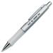 PILOT Dr. Grip Limited Refillable & Retractable Gel Ink Rolling Ball Pen Fine Point Metallic Platinum Barrel Black Ink Single Pen (36272)