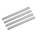 Fully Threaded Rod M8x110mm 1.25mm Pitch 304 Stainless Steel Right Hand 4Pcs - Silver Tone