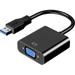 USB to VGA Adapter - 1080P Multi-Display Video Converter for Laptop Desktop PC to Monitor Projector TV