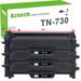 A AZTECH Compatible Toner Cartridge for Brother TN-760 TN-730 TN730 Work with HL-L2395DW HL-L2370DW HL-L2750DW MFC-L2710DW MFC-L2730DW MFC-L2750DW Printer (Black 3-Pack)