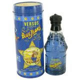 BLUE JEANS by Versace Eau De Toilette Spray (New Packaging) 2.5 oz for Men Pack of 2