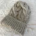 American Eagle Outfitters Accessories | American Eagle Knitted Beige Winter Hat | Color: Tan | Size: Os