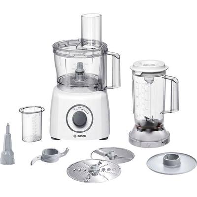 BOSCH Küchenmaschine "MultiTalent 3 MCM3200W", grau (weiß, grau), B:22cm H:37,5cm T:26cm, Küchenmaschinen