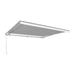 Awntech DM16-US-W 16 ft. Destin with Hood Manual Retractable Awning Off White - 120 in.