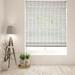 Arlo Blinds Cordless Whitewash Bamboo Roman Shade Light Filtering Size: 42.5 W x 60 H