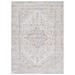 SAFAVIEH Bel Air Ezra Traditional Area Rug 5 5 x 7 7 Ivory/Grey