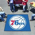 NBA - Philadelphia 76ers Tailgater Rug 5 x6