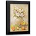 OToole Tim 17x24 Black Modern Framed Museum Art Print Titled - Still Life Study Flowers and Fruit II