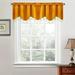Goory Valance Luxury Rod Pocket Drapes Solid Colors Living Room Decor Window Curtain Vintage Tiers Bedroom Short Panel