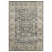 Safavieh Couture Hand-knotted Oushak Faiza Traditional Oriental Wool Rug with Fringe Charcoal/Sandstone 6 x 9 6 x 9 Indoor Off-White