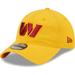 Men's New Era Gold Washington Commanders Icon Logo Core Classic 2.0 9TWENTY Adjustable Hat