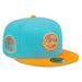 Men's New Era Blue/Orange York Yankees Vice Highlighter 59FIFTY Fitted Hat