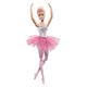 Barbie Dreamtopia Ballerina Puppe, Twinkle Lights Ballerina mit rosa Tutu und blonden Haaren, 5 Licht- und Soundeffekte, Bewegliche, 1 Barbiepuppe inklusive, HLC25