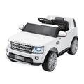 Xootz Kids Land Rover Discovery 12V Electric Ride-On Car - White