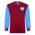 West Ham United 1964 FA Cup Final Long sleeve retro shirt - Small (Small)