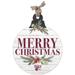 Southern Illinois Salukis 20'' x 24'' Merry Christmas Ornament Sign