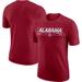 Men's Nike Crimson Alabama Tide Wordmark Stadium T-Shirt