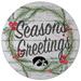 Iowa Hawkeyes 20'' x Season's Greetings Circle