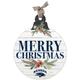 Nevada Wolf Pack 20'' x 24'' Merry Christmas Ornament Sign