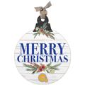 Albany State Golden Rams 20'' x 24'' Merry Christmas Ornament Sign