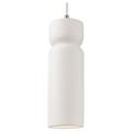 Justice Design Group Radiance 3 Inch Mini Pendant - CER-6510-ANTG-NCKL-BKCD