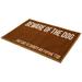 ArkwrightLLC Perro & Gato Placemat Plastic (affordable option) in Brown/Red | 24 H x 16 W x 1 D in | Wayfair 086553162051