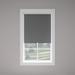 Dark Gray Blackout Roller Shade Cordless 74 in. L (Custom Widths Available)