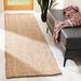 Brown 27 x 0.47 in Area Rug - Highland Dunes Nenuphar Handmade Flatweave Area Rug Jute & Sisal | 27 W x 0.47 D in | Wayfair