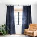 1-piece Blackout Sidereal Navy Made-to-Order Curtain Panel