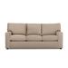 Wayfair Custom Upholstery™ Yosef 84" Square Arm Sofa Cotton/Polyester/Other Performance Fabrics in Brown | 38 H x 84 W x 36 D in