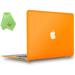 UESWILL Compatible with Smooth Matte Hard Shell Case Cover for MacBook Air 11 inch (Model A1370 / A1465) Orange MacBook Air 11 Orange