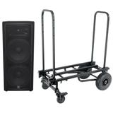 JBL Pro JRX225 2000w Dual 15 DJ PA Passive Speaker+Equipment Transport Cart