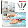 Soulaca 32 inches Smart Magic webOS 4K Mirror LED Bathroom TV Flat Screen Television Built-in WiFi Bluetooth