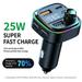 Bauma Auto Bluetooth 5.0 FM Transmitter Mp3 Player USB PD25W Fast Charger