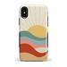 Casely iPhone X/XS Phone Case | Here Comes The Sun | Colorblock Sunset Case | 360 Degree Coverage for Your Phone | Precise Cutouts 1mm Raised Lip Camera Protection | Bold