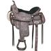 58HS HILASON Western Horse Saddle American Leather Flex Tree Trail & Pleasure Antique Brown | American Saddle Horse | Leather Saddle | Western Saddle | Saddle for Horses | Horse Saddle Western