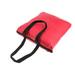 Single Person Rectangle/Envelope Sleeping Bag with Zipper Camping Hiking red