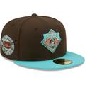 Men's New Era Brown/Mint Pittsburgh Pirates Walnut Mint 59FIFTY Fitted Hat