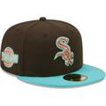 Men's New Era Brown/Mint Chicago White Sox Walnut Mint 59FIFTY Fitted Hat