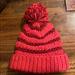 Kate Spade Accessories | Kate Spade Pom Beanie | Color: Pink/Red | Size: Os