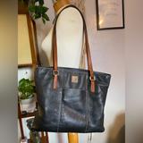 Dooney & Bourke Bags | Dooney And Bourke Black Leather Tote | Color: Black | Size: Os