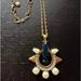 J. Crew Jewelry | J.Crew Long Brass Statement Necklace | Color: Blue/Gold | Size: Os