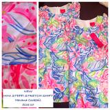 Lilly Pulitzer Dresses | Lilly Pulitzer Mini Steffy Stretch Shift - Havana Cocktail. Nwot | Color: Blue/Pink | Size: 10g