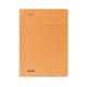Exacompta - Ref 80003791002F - FALKEN - Flat Cardboard Files - A4 (210 x 297mm) in Size, 250gsm Recycled Manilla, Pre-Printed Cover, Blue Angel Certified - Orange (Pack of 100)