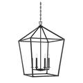 6 Light Foyer-Traditional Style with Transitional and Bohemian Inspirations-36.5 inches Tall By 24 inches Wide-Classic Bronze Finish Bailey Street
