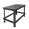 Durham HWBMT-367234-95 72 x 36 x 34 in. Steel Extra Heavy Duty Machine Table with 1 Shelves Gray
