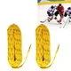 Lacets lumineux cirés pour chaussures de hockey sur glace patins à roulettes bottes 84 pouces
